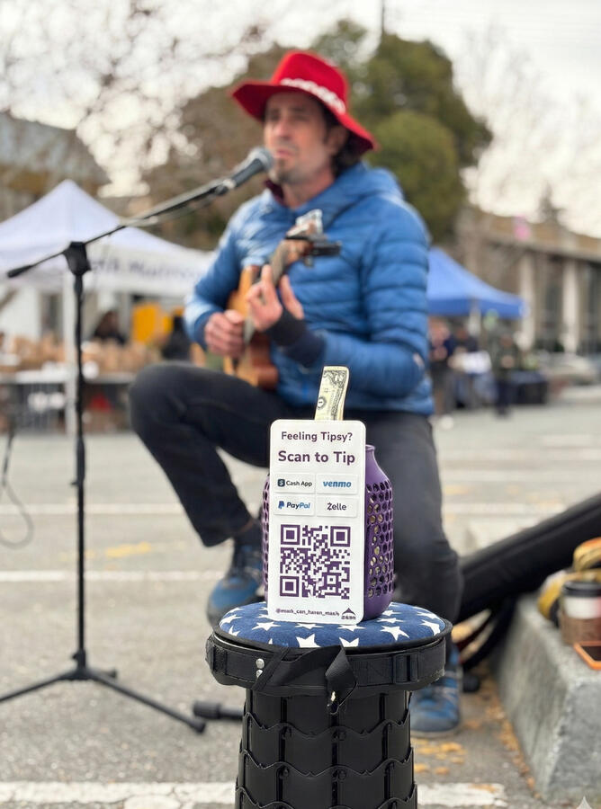 Artfare Tip Jar - Slim